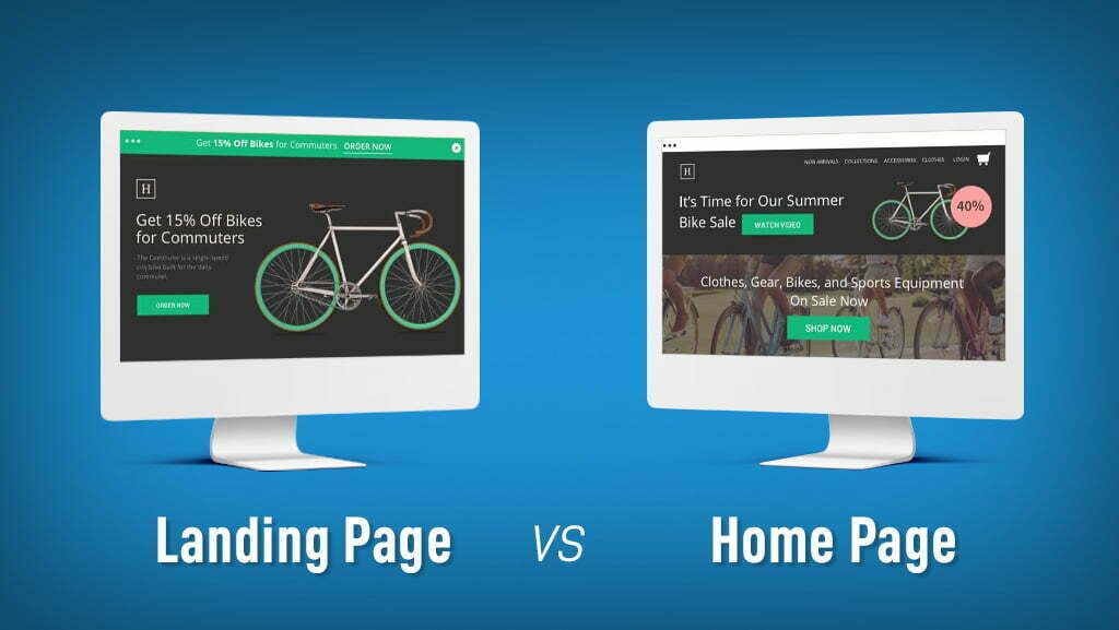 广告着陆页-Home-page-vs-Landing-page